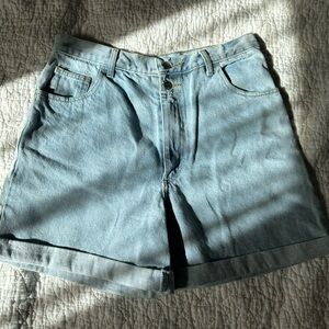 Vintage Denim High Rise Mom Shorts
